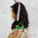 Rich Truffle Nylon Doll Hair