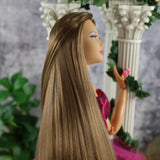 Sable Nylon Doll Hair