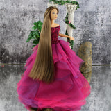 Sable Nylon Doll Hair