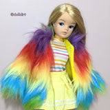 Sandy Blonde Saran Doll Hair