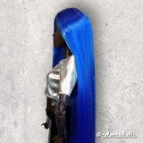 Sapphire Nylon Doll Hair