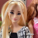 Seashell Blonde Nylon Doll Hair