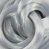 Shiver gray nylon doll hair hank for rerooting. Premium hair for Barbies, Monster High and Bratz dolls.