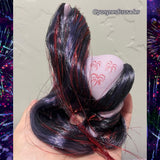 Blackberry 2-Shade Nylon Doll Hair