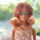 Sunset Auburn 2-Shade Nylon Doll Hair
