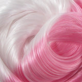 White to Pink UV Doll Hair