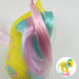 White to Pink UV Doll Hair